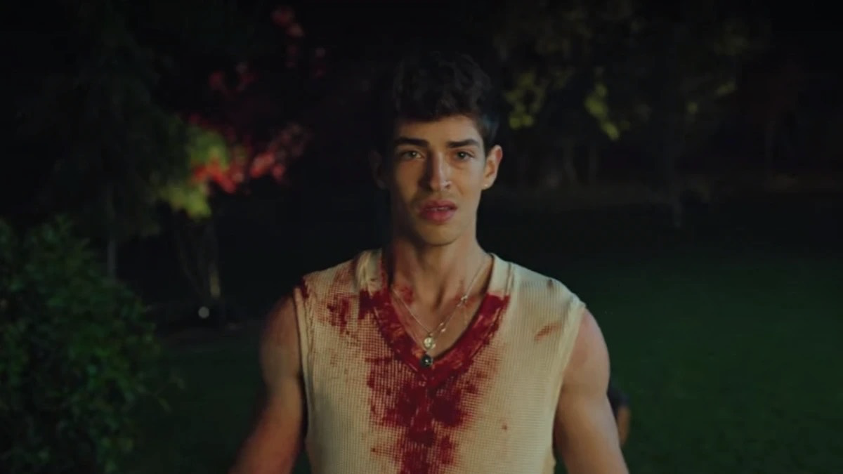 Patrick ensangrentado